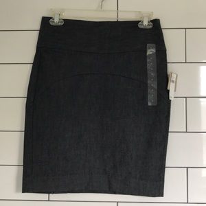 NWT dark Denim skirt